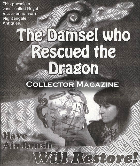 The Damsel who rescued the dragon, collector magazine